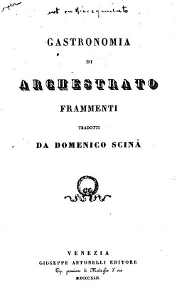 Gastronomia di Archestrato